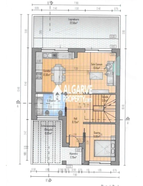 Moradia T3 para Venda em Moncarapacho e Fuseta
