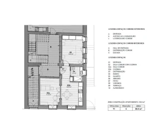 Apartamento T1 para Venda em Paranhos