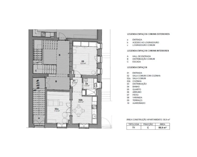 Apartamento T1 para Venda em Paranhos Foto 7
