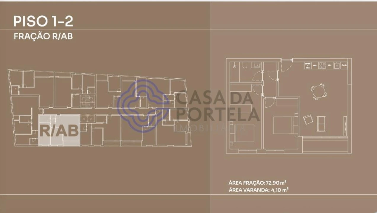 Apartamento T2 para Venda em Canidelo Foto 15