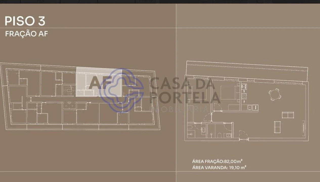 Apartamento T2 para Venda em Canidelo Foto 16