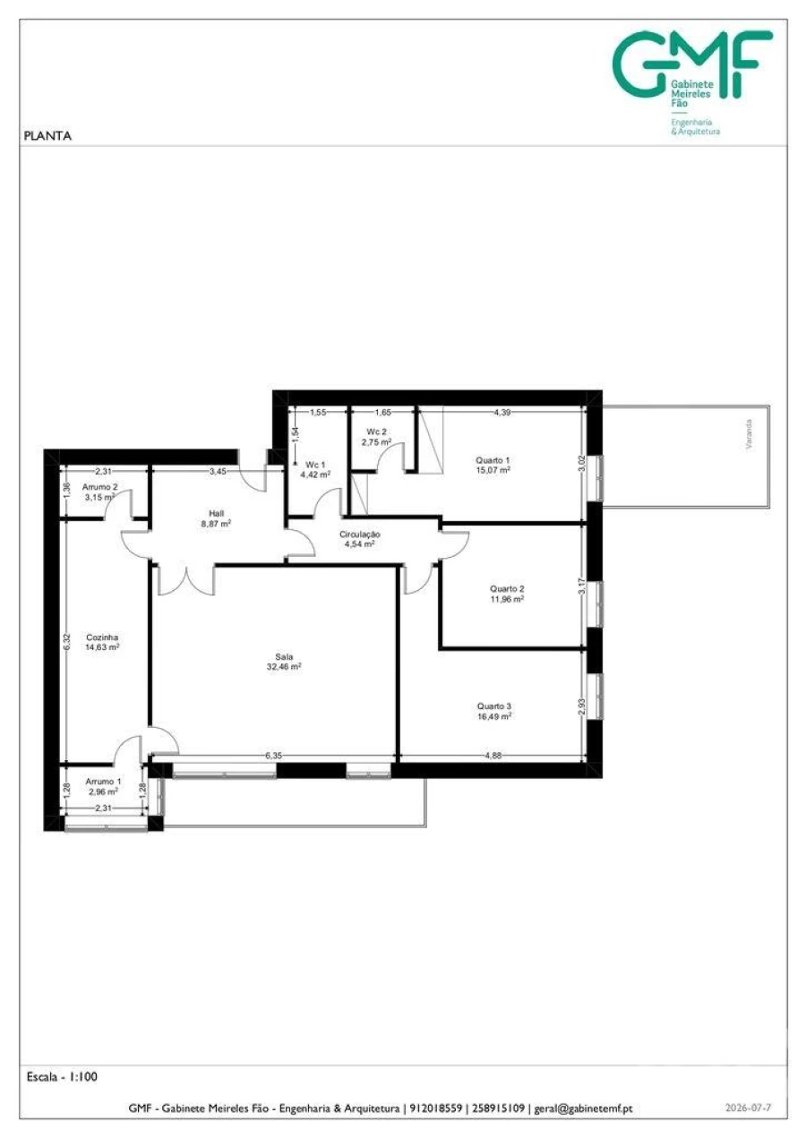 Apartamento T3 para Venda em Paredes Foto 40