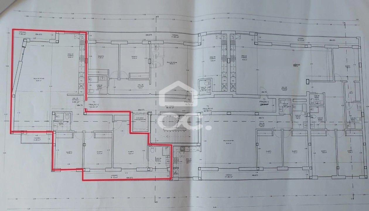 Apartamento T3 para Venda em Viseu Foto 4