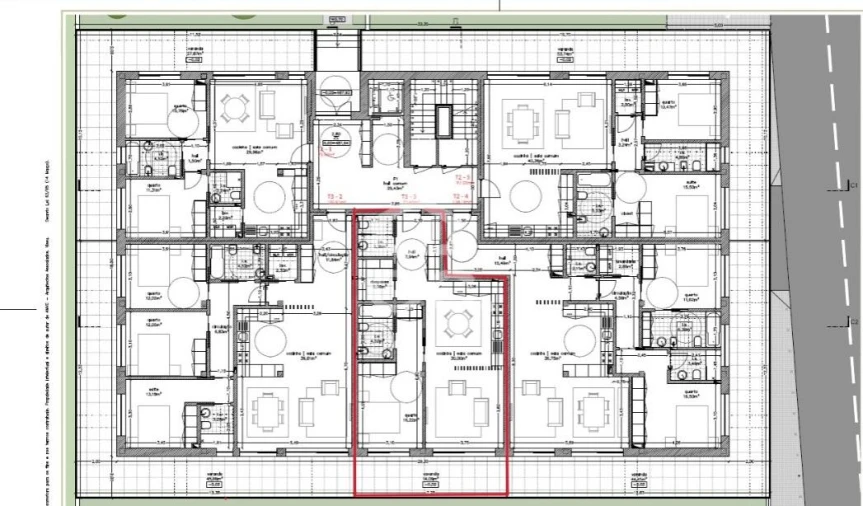 Apartamento T1 para Venda em Viseu Foto 7