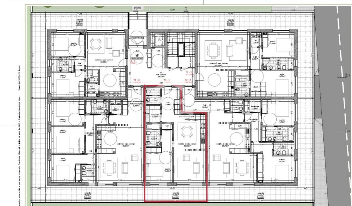 Apartamento T1 para Venda em Viseu Foto 7