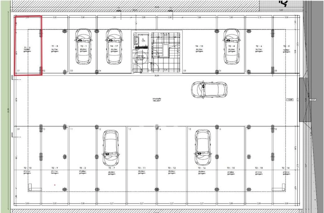 Apartamento T1 para Venda em Viseu Foto 8