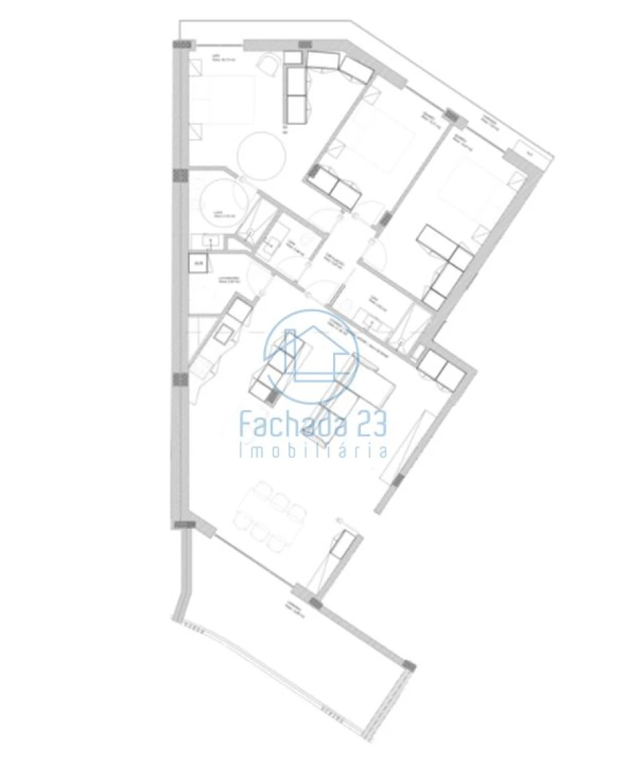 Apartamento T3 para Venda em Oliveira do Douro Planta 1