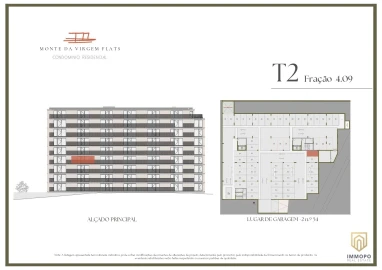 Apartamento T2 para Venda em Vilar de Andorinho