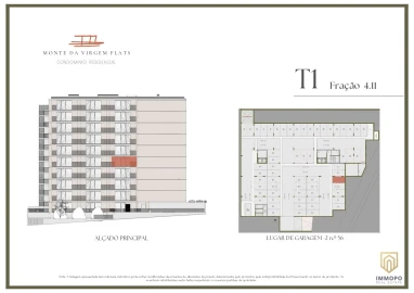 Apartamento T1 para Venda em Vilar de Andorinho