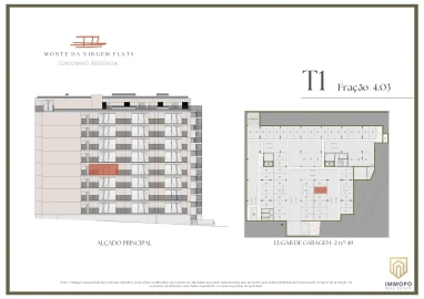 Apartamento T1 para Venda em Vilar de Andorinho