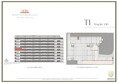Apartamento T1 para Venda em Vilar de Andorinho