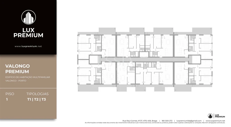 Apartamento T3 para Venda em Valongo Planta 2