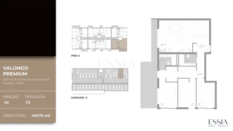 Apartamento T3 para Venda em Valongo