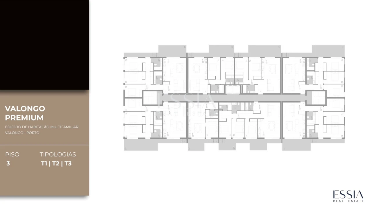 Apartamento T3 para Venda em Valongo Planta 2