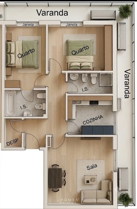 Apartamento T2 para Venda em Ílhavo (São Salvador)