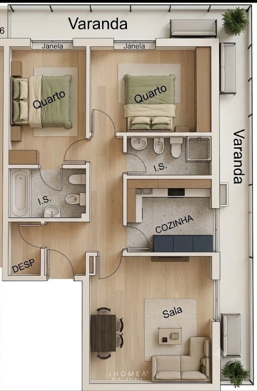 Apartamento T2 para Venda em Ílhavo (São Salvador) Foto 16