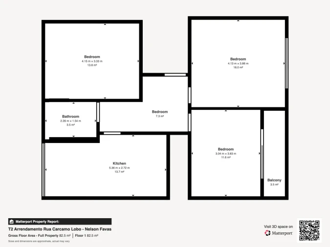 Apartamento T2 para Arrendamento em Barreiro e Lavradio Planta 1
