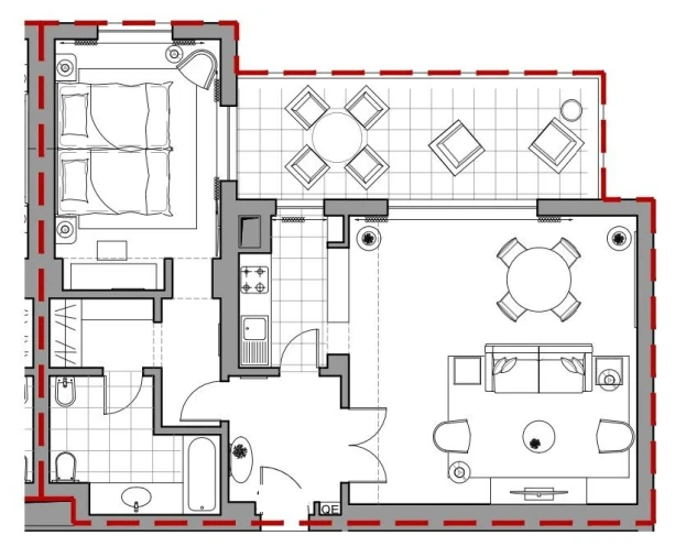 Apartamento T1 para Venda em Cascais e Estoril Planta 2