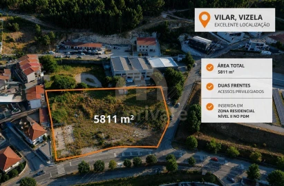 Terreno para Venda em Caldas de Vizela (São Miguel e São João)