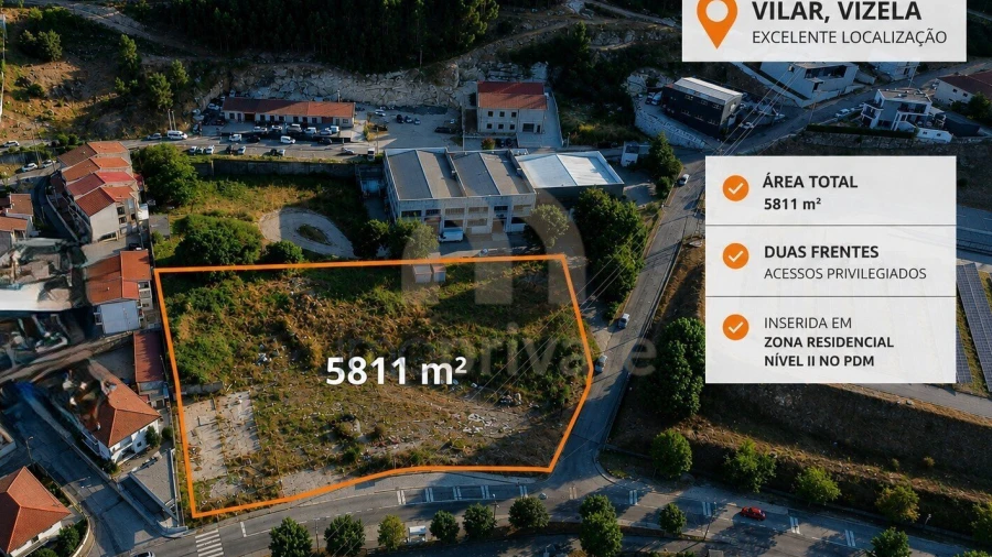 Terreno para Venda em Caldas de Vizela (São Miguel e São João)