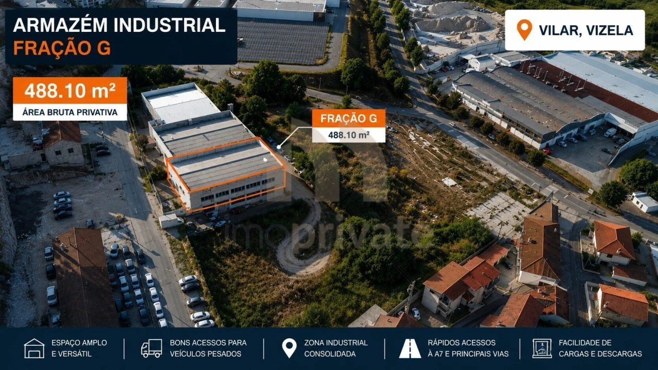 Armazém para Venda em Caldas de Vizela (São Miguel e São João) Foto 1