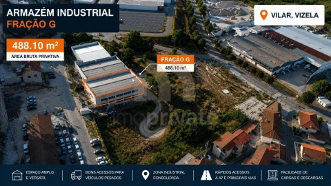 Armazém para Venda em Caldas de Vizela (São Miguel e São João)