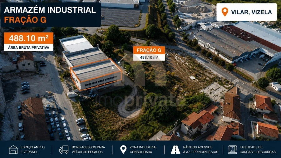 Armazém para Venda em Caldas de Vizela (São Miguel e São João)