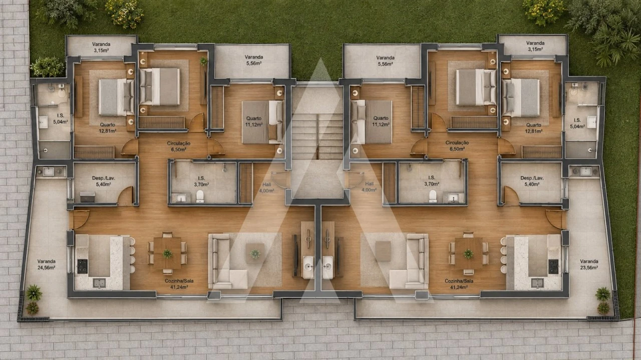 Apartamento T3 para Venda em Bustos, Troviscal e Mamarrosa Foto 7