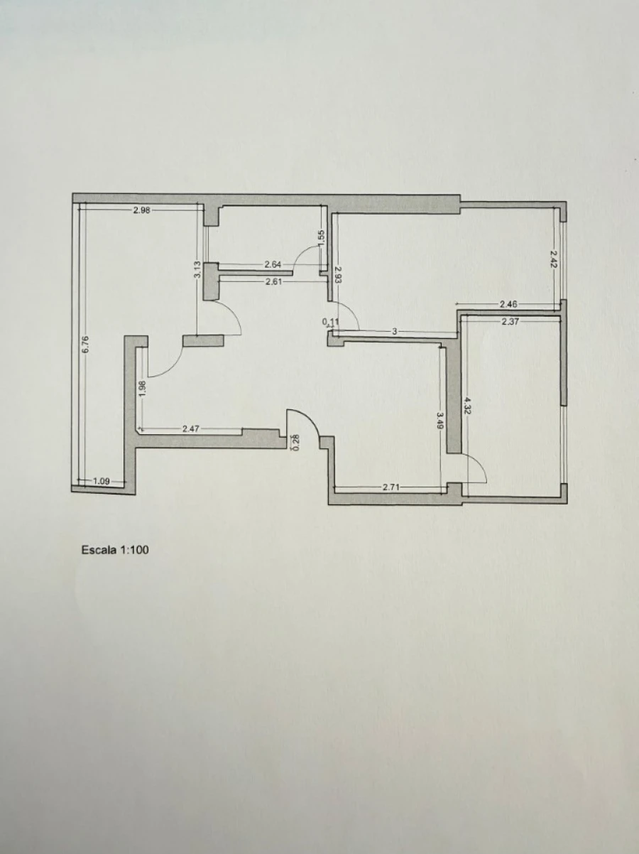 Apartamento T2 para Venda em Queluz e Belas Planta 1