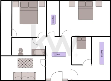 Apartamento T3 para Venda em Beato
