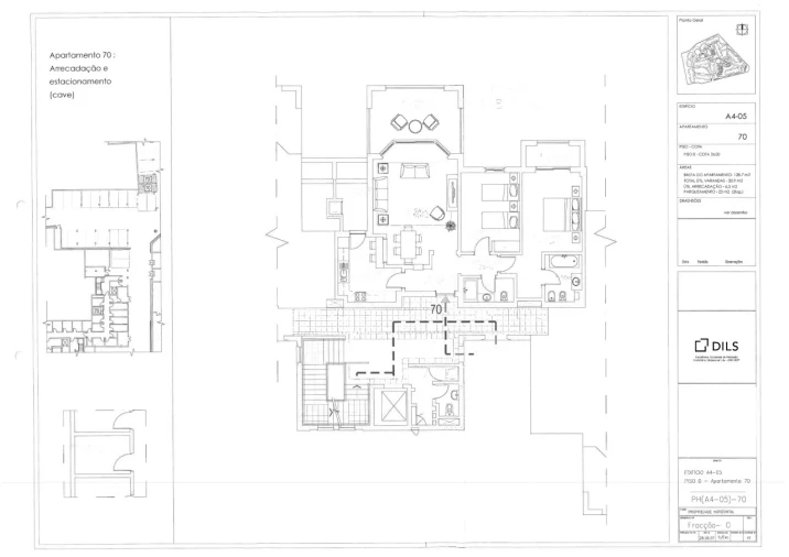 Apartamento T2 para Venda em Quarteira Planta 1
