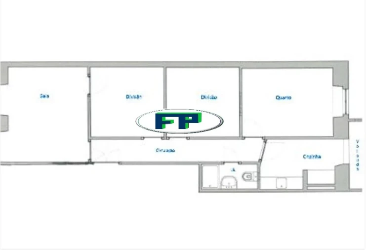 Apartamento para Venda em Santo António Planta 1