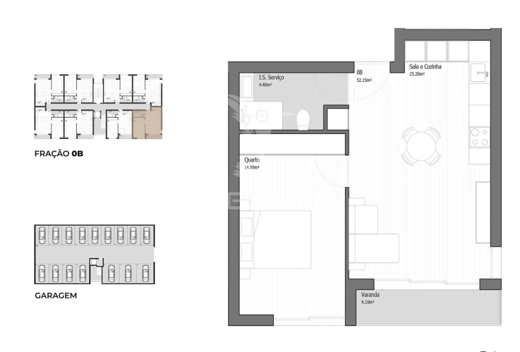 Apartamento T1 para Venda em Vila Praia de Ancora Foto 10