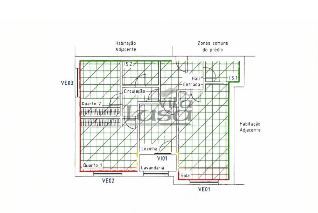 Apartamento T2 para Venda em Sandim, Olival, Lever e Crestuma Foto 18