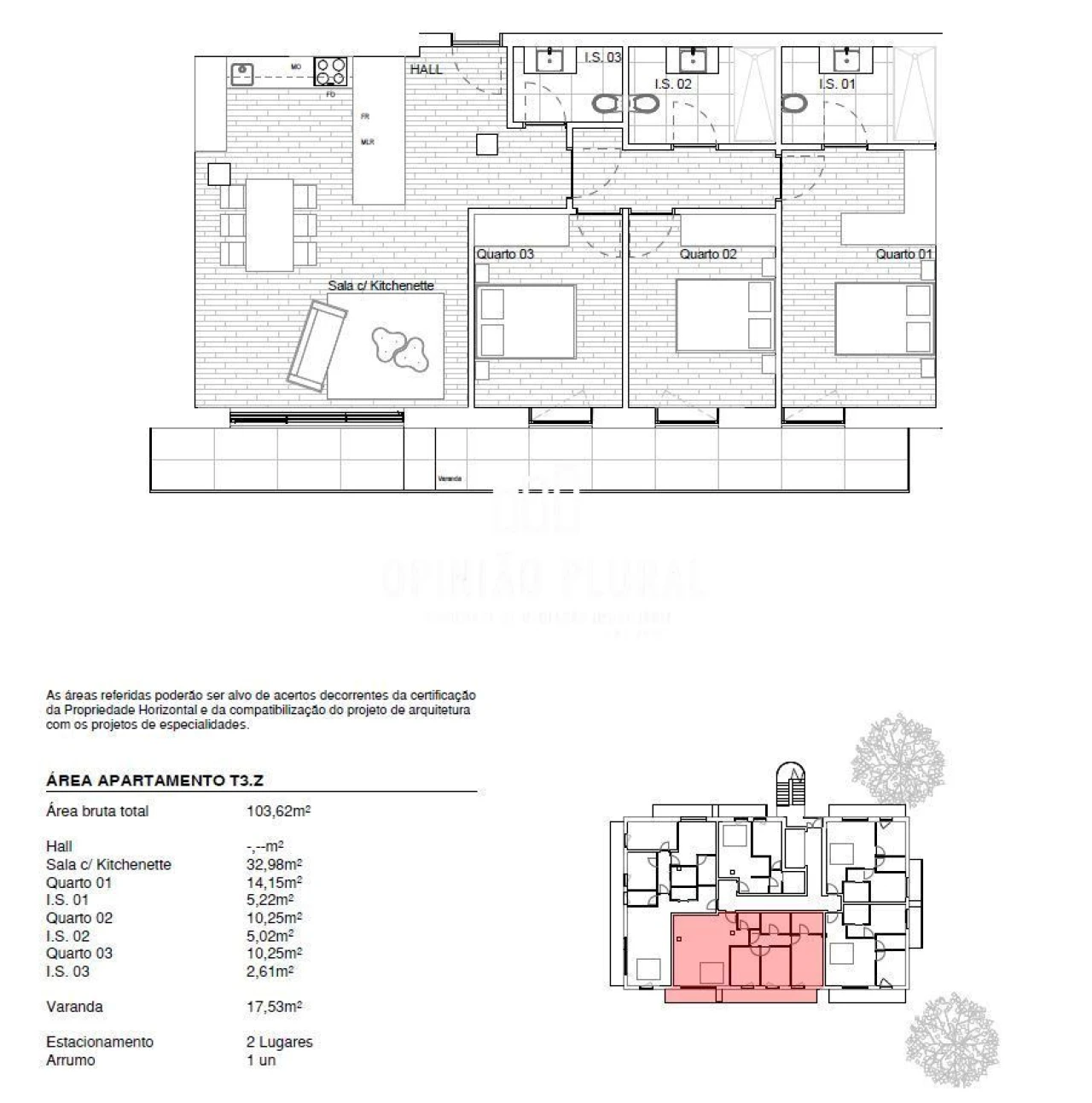 Apartamento T3 para Venda em Gondomar (São Cosme), Valbom e Jovim Foto 11