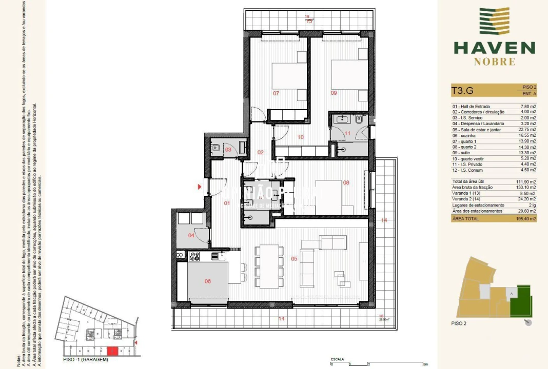 Apartamento T3 para Venda em Silvares, Pias, Nogueira e Alvarenga Foto 20