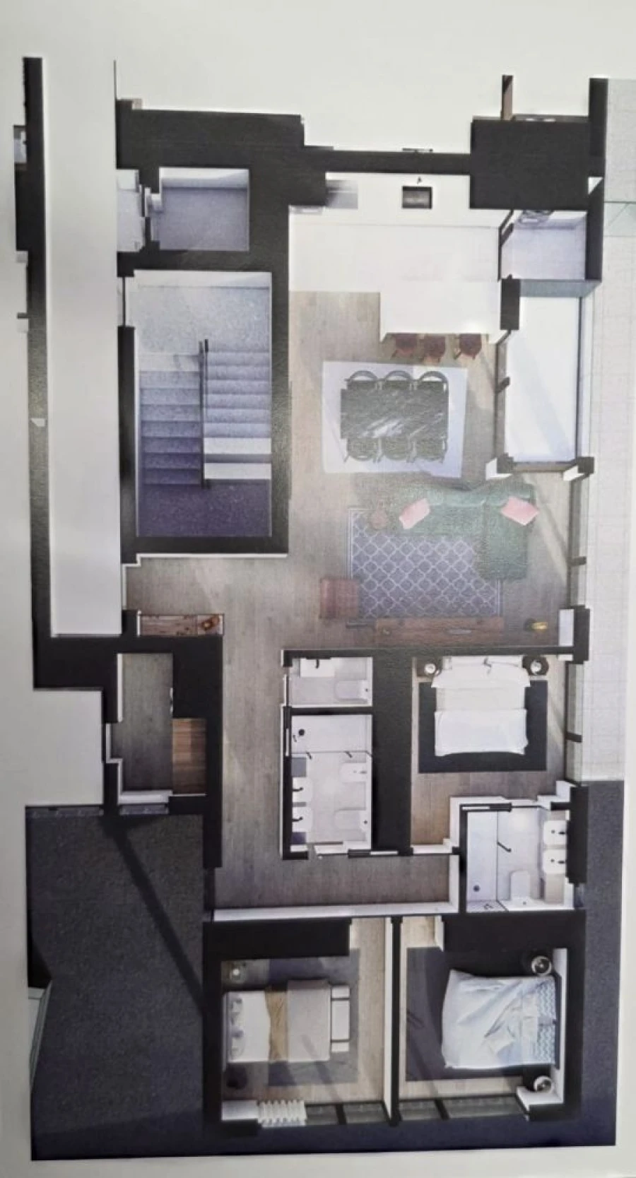 Apartamento T3 para Venda em Aradas Planta 1