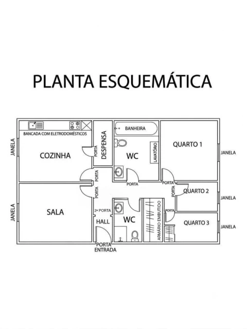 Apartamento T3 para Venda em Quinta do Conde