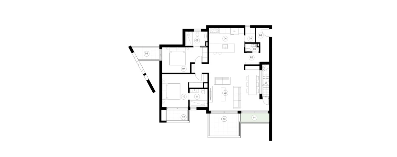 Apartamento T2 para Venda em Luz Planta 1
