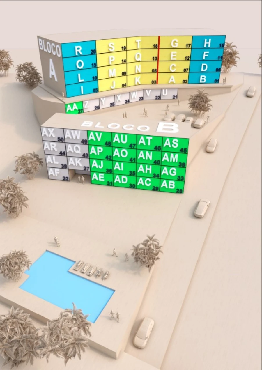 Apartamento para Venda em Calheta Planta 1