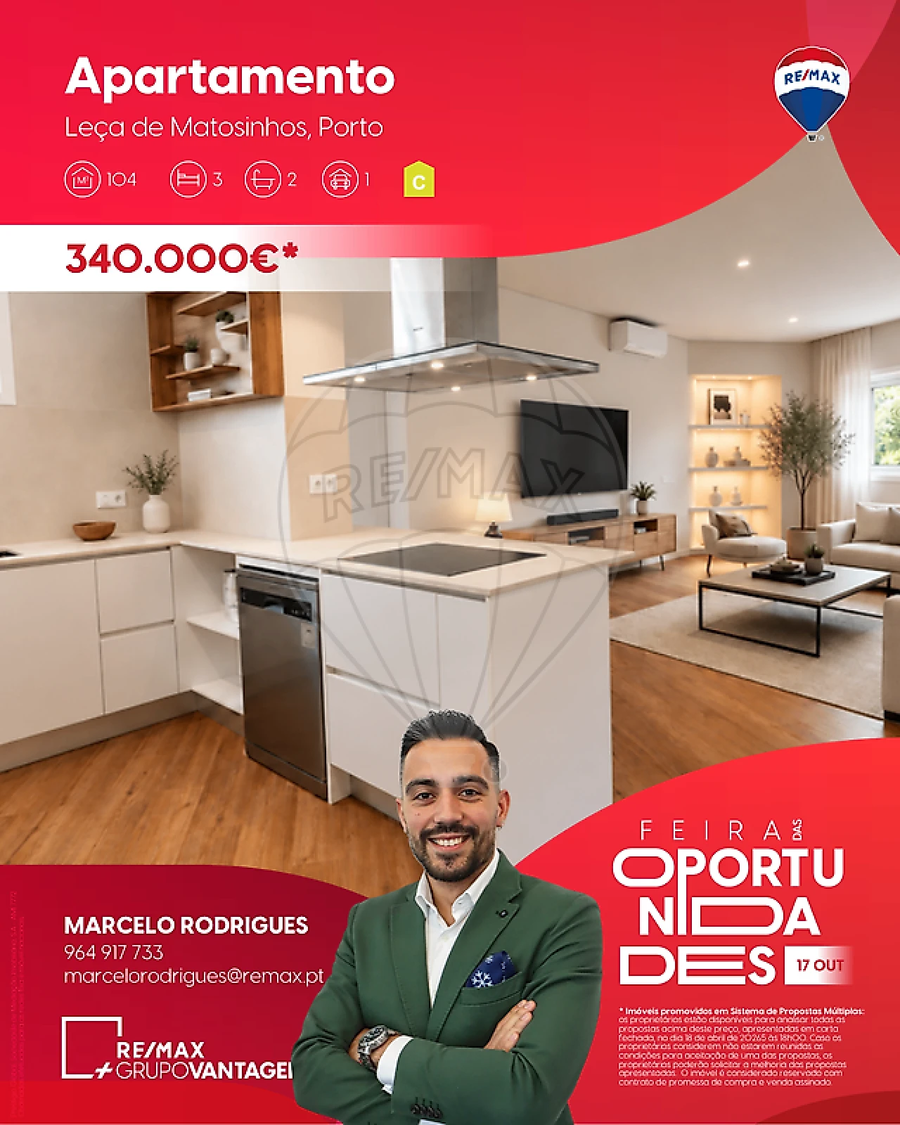 Apartamento T3 para Venda em Matosinhos e Leça da Palmeira Foto 25