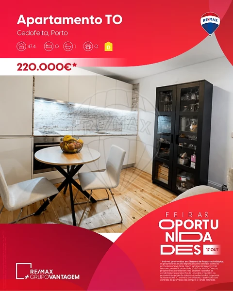 Apartamento para Venda em Cedofeita, Santo Ildefonso, Sé, Miragaia, São Nicolau e Vitória