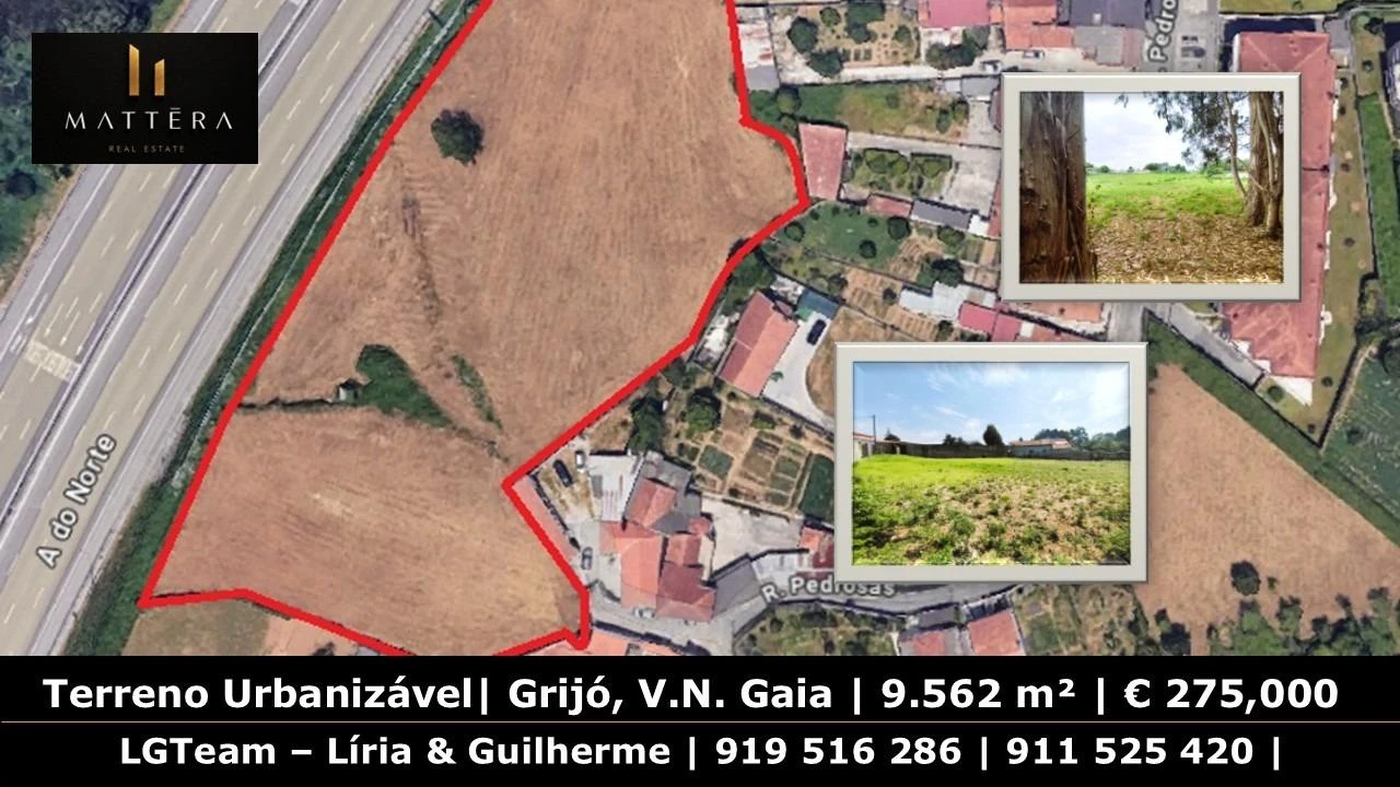 Terreno para Venda em Grijó e Sermonde Foto 1