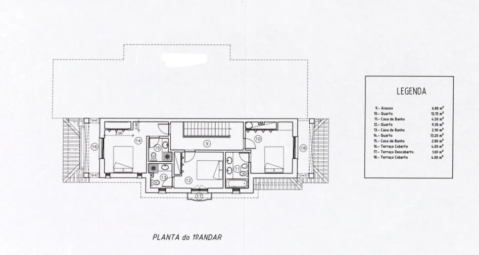 Moradia T4 para Venda em Quarteira Planta 1