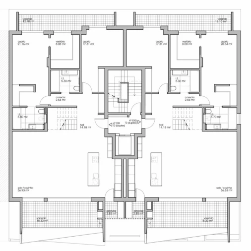 Apartamento T4 para Venda em Montijo e Afonsoeiro Planta 1