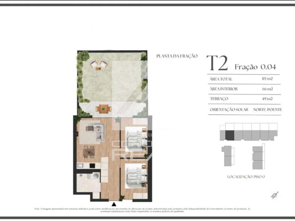 Apartamento T2 para Venda em Vilar de Andorinho Foto 14