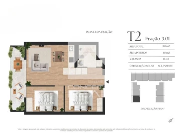 Apartamento T2 para Venda em Vilar de Andorinho
