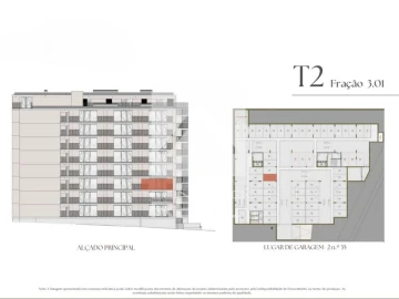 Apartamento T2 para Venda em Vilar de Andorinho