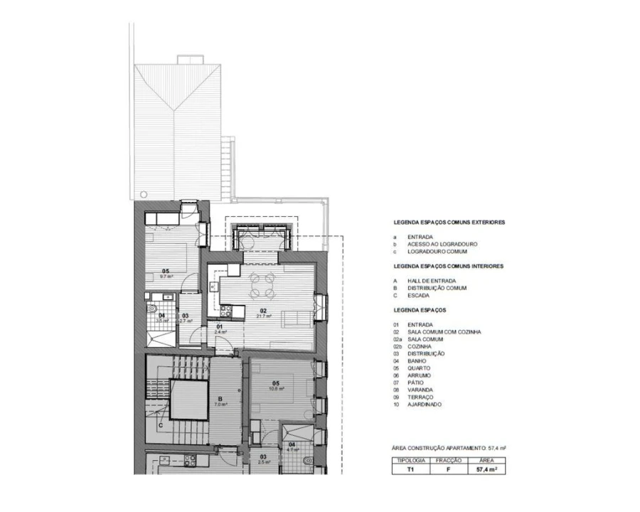 Apartamento T1 para Venda em Paranhos Foto 8