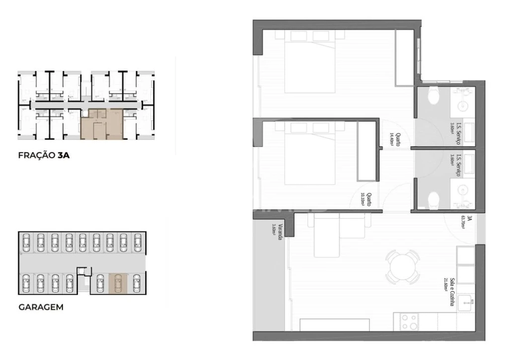 Apartamento T2 para Venda em Vila Praia de Ancora Foto 10